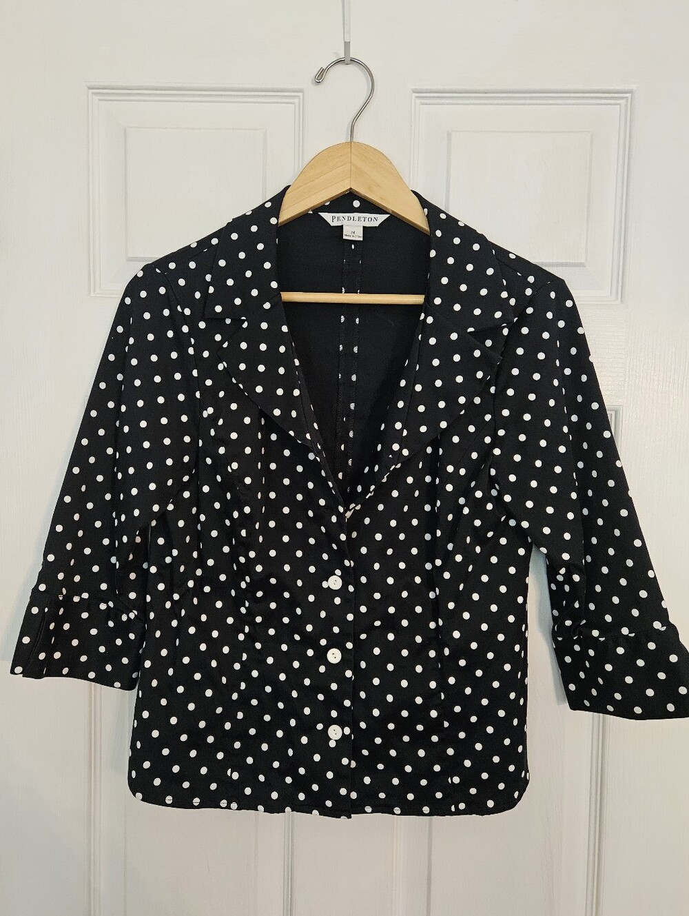 Pendleton Jacket Polka Dot M